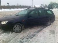 Mondeo z końca roku 2001. Sprawne technicznie i wizualnie bdb. Auto ma przedni zderzak w kolorze czarnym, wystarczy go pomalować. Poza tym wizualnie O.k bez korozji, obtarć itd. Środek ładny nie powycierany, nie poprzepalany. Nowa pompa wtryskowa.