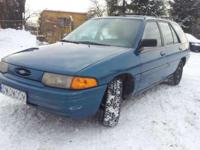 WITAM NA SPRZEDAŻ WYSTAWIAM :-)
FORD ESCORT KOMBI WERSJA U.S.A. , 1.9 BENZYNA NIGDY NIE SKAŻONY GAZEM ! SILNIK BARDZO ŁADNIE RÓWNO PRACUJE , KLIMA SPRAWNA ! BARDZO ŁADNE WELUROWE WNĘTRZE , OC WAŻNE do 18.08.2013
WSPOMAGANIE , ABS , 2X AIRBAG - PODUSZKI