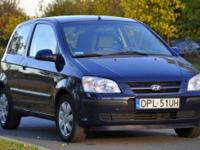 DO SPRZEDANIA HYUNDAI GETZ Z 2004 r. Z SILNIKIEM 1,3 POSIADAJĄCYM 82 KM I BOGATE WYPOSAŻENIE. STAN WIZUALNY I TECHNICZNY BARDZO DOBRY, WNĘTRZE CZYSTE I ZADBANE, JEST BEZWYPADKOWY, ISTNIEJE MOŻLIWOŚĆ SPRAWDZENIA NA DOWOLNEJ STACJI DIAGNOSTYCZNEJ.