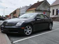 Infiniti G35 - SUPER STAN !!!
Infiniti G35 jest samochodem o sportowym charakterze dla osób lubiących luksus i oryginalność. Został on zaprojektowany na bazie Nissana 350Z, lecz o wiele lepiej wykończony, znacznie cichszy, o lepszej widoczności i większym