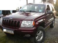 Wita.Do sprzedania Jeep Grand Cherokee 1999 r z najlepszym silnikiem 4.7 V8 w stanie bardzo dobrym,każda opcja WYPOSAŻENIA sprawna na 100 %,nowe amortyzatory,nowe oryginalne sprezyny JEEP podnoszące zawieszenie,zamontowany hak,po wymianie oleju,nowe