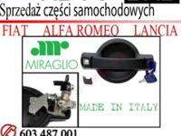 Klamka zewnętrzna drzwi tylnych z wkładem i dwoma kluczykami.
Zastosowanie:
- Fiat Doblo (01.2001-12.2005r.)
- Fiat Doblo (01.2006r.- )
Klamka z wkładem i 2 kluczykami.
Produkt Włoskiej firmy "MIRAGLIO" objęty 12 miesięczną gwarancją!
Stan techniczny: