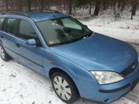 Witam do zaoferowania Państwu mam pięknego Forda Mondeo z 2003 roku autko odkupiłem od kolegi niemca z którym pracuje. Autko jest w świetnym stanie i nie wymaga żadnego wkładu finansowego. Samochód wyposażony jset miedzy innymi w:
-elektryczne szyby 4