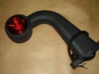 Witam !Oferuję do sprzedaży :
Lampa obrysowa-gabarytowa typu LED na gumowym, długim ramieniu w kształcie litery "L" (tzw. "elka")
Typ: lampa obrysowa LED,
Światło: czerwone LED, lampa żarówkowa,
Zasilanie: 12-30V, polaryzacja dowolna,
Zastosowanie: