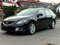 MAZDA 6   Rok 2009 w wersji kombi z bardzo oszczędnym i dynamicznym silnikiem 2.0D 140 KM. Samochód jest bardzo dobrze wyposażony:
- CHROM - PAKIET
- KPL. KLUCZYKÓW
- ŚWIATŁA JAZDY DZIENNEJ
- CZUJNIKI PARKOWANIA PRZÓD I TYŁ
- 6 x AIRBAG
- RADIO- CD
-