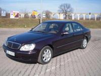 WITAM DO SPRZEDANIA MAM MERCEDESA S 320 CDI AUTO BEZWYPADKOWE I ZADBANE MOZLIWA ZAMIANA
Rok produkcji: 2001, 285000 km, Moc: 197 KM, Pojemność skokowa: 3222