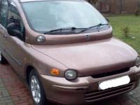 Multipla 1,9 JTD 110kM, z pełnym wyposażeniem, wersja angielska, 2 szyberdachy, sprzedam w całości lub na części (brak felg aluminiowych i foteli), bdb. stan techniczny, cena dotyczy całości, odbiór osobisty, auto mechanicznie w pełni sprawne.