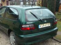 Nissan Almera Hatchback z 1998 roku z silnikiem 2.0 Diesel. Bezwypadkowy. Pierwsza rejestracja 1999 roku. Samochód w bardzo dobrym stanie, posiada normalne ślady użytkowania. Auto ekonomiczne – w trasie nawet 4,7 l. Moc 75 KM, skrzynia manualna 5