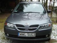 Nissan almera 1,5 dci z 2003r. Samochód systematycznie serwisowany.Wymieniono pasek rozrządu. Przy 175000
wymieniono tarcze hamulcowe wraz z klockami.Nowy filtr powietrza oraz kabinowy.Przebieg 183000 km.Bezawaryjny
oszczędny samochód w dobrym stanie, do