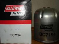 Witam! Posiadam do zaoferowania odśrodkowy filtr oleju firmy Baldwin filters. Filterek jest nowy, pełnowartościowy i oczywiście oryginalny;) Jego symbol to: BC7194. W zestawie filtr, 2 oringi, oryginalne opakowanie. Posiadam jeszcze jeden taki sam filtr