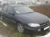 Opel Omega B 16V, Sedan / Limuzyna
benzyna+LPG (silnik sprawny)
kolor: ciemny grafit, niemal czarny + metalic
Automatyczna klimatyzacja, poduszki, el. szyby, lusterka, dach.
Skrzynia biegów: manualna
Tapicerka: velurowa
alufelgi + komplet nowych opon