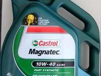 ORYGINALNY OLEJ CASTROL MAGNATEC 10W40 4L
NIE PODRABIANY - POSIADAMY CERTYFIKAT ORYGINALNOSCI I POCHODZENIA !!!
W OFERCIE RÓWNIEŻ :
CASTROL GTX 10W40 4L - 75,99zł
CASTROL GTX15W40 4L - 75zł
CASTROL EDGE 5W40 TD 4L - 119zł
CASTROL EDGE 5W30 5L - 169zł