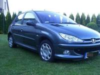 Peugeot 206 1,4 hdi 2006r,4d,klimatronik,komputer, w bdb stanie tech i wizualnym kolor grafit,efektowny wygląd zarejestrowany ubezpieczony 2 kpl kół, możliwa zamiana na benzyne w 4 drzwiach po 2003r, wiecej info na maila, oraz foto