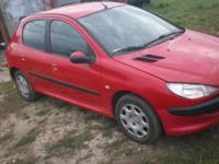 PEUGEOT 206 1,4 HDI 2002r 5-drzwiowy czerwony stan dobry prosty bez korozji czysty sprawny jezdzacy zarejstrowany w kraju oplacony LUB ZAMIANA na wiekszy combi lub skuter ...TELEFON 517 965 401 ..KIELCE
Rok produkcji: 2002, 137000 km, Moc: 75 KM,