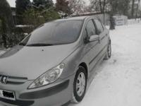 Peugeot 307 1.6 16V 2003 rok 110 koni wyposażenie: ABS,ESP,czujnik deszczu,czujnik świateł.szyby,lusterka elektryczne ,6 poduszek powietrznych,radio cd,centralny zamek,komputer pokładowy, hak , radio cd , regulowana kierownica nowa instalacja gazowa