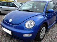 BARDZO ŁADNY ZADBANY VW NEW BEETLE 1.9TDI O MOCY 101KM.
AUTO SPROWADZONE Z NIEMIEC 04.2008r.
AKTUALNIE JEST ZAREJESTROWANE W POLSCE !
AUTO NIE WYMAGA ŻADNEGO WKŁADU FINANSOWEGO!
PO WYMIANIE OLEJU W :SILNIKU I SKRZYNI.
AMORTYZATORY I SPRĘŻYNY NA