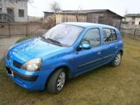 Renault Clio 1.5 DCI 65
Sprzedam Clio II Bogata wersja,
Zadbany ,czysty.
klimatronik
ABS , immobilizer
sensor zmierzchu i deszczu
elektryczne szyby i lusterka
radio sterowane przy kierownicy
wspomaganie kierownicy
centralny zamek otwierany z pilota w