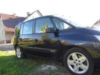 Renault espace 1.9 dci 116km, 6 biegów , rok produkcji 2003 ,pierwsza rejestracja 2004. Granatowy metalic - przebieg 177tyś - przy 164tyś wymieniony rozrząd. Auto bez wkladu własnego - tylko jeżdzić.
ABS, hak, el szyby, el lusterka, klima , skorzana