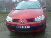 Sprzedam Renault megane II rok produkcji 2002.
Wyposażenie: CZ, El. szyby, WK, Radio Cd, kierownica wielofunkcyjna, klimatyzacja. Auto jest sprowadzone i przygotowane do rejestracji