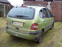 Renault Scenic 2000r 2.0 Benzyna + gaz (sekwencja butla w kole zapasowym ) Po wymianie oleju filtrów i rozrządu. Auto użytkowane na co dzień na dojazd do pracy. Samochód sprawuje się bezawaryjnie.
Wyposażenie:
ABS, poduszki powietrzne, immobiliser, el.