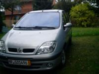 Sprzedam samochód osobowy Renault Scenic I 1.9 dci, rok 2003, kolor srebrny metalik, bezwypadkowy, el. szyby, el. lusterka(podgrzewane), klimatronic, komputer pokładowy, centralny zamek, wspomaganie kierownicy, alarm, książka serwisowa. Tydzień w kraju