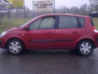 SPRZEDAM RENAULT SCENIC 2005ROK USZKODZ BLOTNIK I DRZWI POZA TYM STAN BARDZO DOBRY PALI JEZDZI TYLKO 111000KM 6 BIEGOW PELNA OPCJA KLIMATR ESP RECZNY AUTOMATYCZNY ZALUZJE TEMPOMAT KSIAZKA SERWISOWA LADNY KOLOR AUTO NAPRAWDE GODNE UWAGI AUTENTYCZNY MAŁY