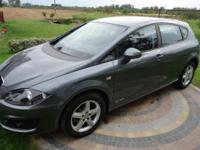 Seat Leon 1.6 TDI   2012.Przebieg 6 tys.km. Klimatronic dwusterfowy,alufelgi,El ster.szyby i lusterka,komputer pokladowy,centralny zamek,tempomat, kierownica wielofunkcyjna, 8xairbag, radio CD.mp3,wma + USB, książka serwisowa.Uszkodzenia widoczne na