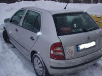 SKODA FABIA 1,4 16V, ELEKTRYKA, WSPOMAGANIE, CENTRALNY ZAMEK, AUTOMAT, ZAREJESTROWANY, UBEZPIECZONY, USZKODZONY JAK NA ZDJĘCIACH, CHŁODNICA CAŁĄ, SZYBA CAŁA, ZAWIESZENIE NIEUSZKODZONE, SAMOCHÓD ODPALA I JEŹDZI,