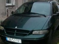 Chrysler Voyager 1997r, 2500Tdi, zielony metalic, elektryczne szyby, hak, welur, centralny zamek, przebieg 270 tys,stan dobry, cena 5500 zł do małej negocjacji, zapraszam do oględzin