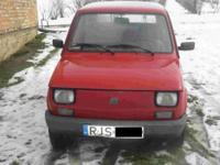 Do sprzedania fiat 126p w bardzo dobrym stanie .
Rok produkcji 2000, kolor czerwony. Przegląd i ubezpieczenie ważne.