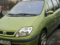 Do sprzedania Renault Scenic Expression 1.6 16v 2001r. przebieg 175 tys. 107 KM, benzyna, kolor zielony - metalic, skrzynia biegów manualna. Auto kupione i użytkowane w Niemczech zarejestrowany w Polsce. Samochód w dobrym stanie technicznym, bez korozji,