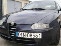 samochód osobowy Alfa Romeo 147, 16V, 140 KM, 1,9 turbo diesel, 132000 km, morski metalik, hatchback, 4/5 drzwi, garażowany, ABS, aluminiowe felgi, centralny zamek, dzielone siedzenia, elektr. lusterka, elektr. szyby, immobilizer, klimatyzacja, kontrola