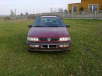 Sprzedam vw passat b4 kombi   1996 2.0 ben+gaz elektryka auto na chodzie do . W tym roku wymieniane amortyzatory przód ,tył ,   komplet gum na wahaczach łożysko tył 2x   rozrząd ,rozrusznik, opony zimowe przód,   Passat   chodzi na gazie i benzynie