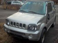 Witam sprzedam Jimny. Uszkodzony jak widać na zdjęciach(spadł z auto-lawety) technicznie sprawny,uszkodzona blacha.
Typ:Terenowy
Rok produkcji:2004
Przebieg w km:95 000 km
Skrzynia biegów:manualna
Moc:82 KM / 60 kW
Pojemność skokowa:1328 cm³
Rodzaj