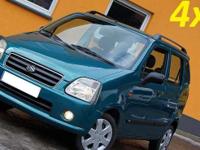 SUZUKI WAGON R+ 1.3BENZYNA 2004r 4X4 STAŁY NAPĘD ! IDEALNY NA ZIMĘ
KSIĄŻKA SERWISOWA + FAKTURY POTWIERDZAJĄCE AUTENTYCZNOŚĆ PRZEBIEGU
BEZWYPADKOWY - NIE BYŁO POWTÓRNIE MALOWANE!!
WYPOSAŻENIE
KLIMATYZACJA
NAPĘD 4X4
EL. LUSTERKA
EL. SZYBY PRZEDNIE
CENTRALNY