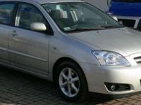 * OKAZJA *
TOYOTA COROLLA 2.0 D4D
ROK PRODUKCJI 2005
PRZEBIEG 112 TYŚ KM
PO DUŻYM SERWISIE (łącznie z wymianą rozrządu)
ZAREJESTROWANA W POLSCE
BOGATA WERSJA WYPOSAŻENIA :
- klimatronic
- elektryczne szyby
- elektryczne lusterka
- komputer
- radio
-