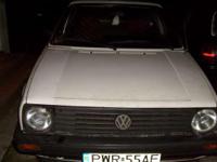 WITAM DZIŚ MAM DO SPRZEDANIA VW GOLF II 1.3 1986r BLACHA DOBRA, AUTO CIĘŻKO ODPALA. PRAWDOPODOBNIE DO WYMIANY ROZRUSZNIK. GOLF MA INSTALACJE GAZOWĄ, KTÓRA OD TYGODNIA NIE DZIAŁA PRAWDOPODOBNIE JAKIEŚ ZWARCIE JEST BO DZIŚ NA CHWILĘ ODPALIŁ. WSZYSTKIE