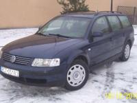 Witam mam do sprzedania Volkswagena Passata B5 1999 rok 1,9 TDi 110KM w super stanie wyposażenie el.szyby, el. szyberdach, centralny zamek + 2 piloty, wspomaganie kierownicy, ABS, el. lusterka,2x airbag,hak. We wrześniu został wymieniony rozrząd