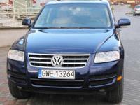 Mam do zaoferowania VW Touareg 3.2 benz./LPG, z pełnym wyposażeniem oprócz pneumatycznego zawieszenia.Auto w stanie b.dobrym,w grudniu 2012 przeszło szczegółowy przegląd w autoryzowanym serwisie VW Plichta w Gdańsku - z wynikiem b.dobrym.Auto zostało