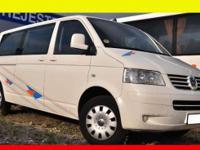 Sprzedam VW CARAVELLE 2,5 TDI
-131PS
-2005/06r,
-9-cio osobowy,
-pochodzenie Niemcy,
-jeden właściciel,
-wersja LONG.
Opis pojazdu:
- klimatronik dwustrefowy
- nawiewy w suficie
- elektr. szyby i lusterka
- centralny zamek
- immobiliser
- komputer