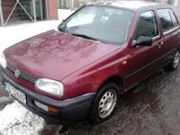 VOLKSWAGEN GOLF 3 rok prod.1993 poj.silnika 1,6 , WSPOMAGANIE CENTRALNY ZAMEK IMMOBILISER SZYBERDACH , WAŻNY PRZEGLĄD I OC .