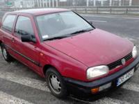 VOLKSWAGEN GOLF 3 rok prod.1994 poj.silnika 1900 DIESEL , WSPOMAGANIE KIEROWNICY , IMMOBILISER CENTRALNY ZAMEK , WAŻNY PRZEGLĄD I OC .