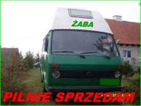 Sprzedam VW LT 28 Z 1979 roku 2.0 benz.Auto sprawne w dobrym stanie odpala po sezonie zimowym za pierwszym razem bez problemu,jest to kamper samojezdny 4 osobowy łużko sypialne rozkładane na dole 2 osobowe i na górze 2 osobowe,kuchenkę gazową ,zlew,meble