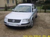 VW Passat 2002 1.9tdi srebrny metalik,sedan, klimatyzacja ,3 klucze przyg.do rejestracji,
cena 16200 do uzg