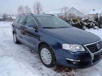 VW. PASSAT z 2007 roku 1.9 TDI 105 KM sprowadzony przygotowany do rejestracji.Po wymianie kompletnego rozrządu. Wersja Comfort LINE ;El.szyby, El. lusterka Wspomaganie kier, Klimatyzacja,Nawigacja, Podgrzewane fotel, Kontrola trakcji, Radio cd, Komputer,