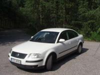 Sprzedam VW Passat 1,9TDI 103KM 2003 r. Elektryczne szyby przód, klimatronic, tempomat, komputer, ESP, ABS, stan bardzo dobry, nie wymaga wkładu finansowego, przebieg 150000 km .