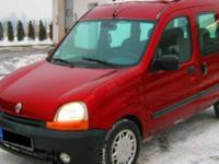 Renault Kangoo 2000 rok 1,9diesel 5-6 LITRÓW NA 100KM
Ciężarowy-uniwersalny + 5 osób
WERSJA LIMITOWANA KOLOR WISNIA W RUDY METALIK
-poduszki,
-ABS,
-centralny zamek,
-HAK,
-wspomaganie,
-el.szyby,
-el.lusterka,
-pod.lusterka,
-radio Cd z funkcją z