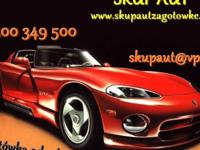 ZŁOMOWANIE, SKUP SAMOCHODÓW, AUTO ZŁOM , AUTO SKUP, LAWETA GRATIS
GOTÓWKA ŚLĄSK, OPOLSKIE, MAŁOPOLSKIE
Złomowanie pojazdów, skup wszelkich typów, bez pośredników, legalne zaświadczenie o złomowaniu pojazdów
Płacimy za każde auto
--- UWAGA---
ceny od 500