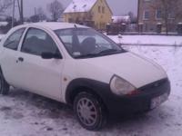 Ford ka zadbany. Mały przebieg 70000 km. Po serwisie (olej, filtry, płyny) Wspomaganie kierownicy, poduszki powietrzne dla pasażera i kierowcy. Dodatkowy zestaw opon letnich. Opłaty oraz przegląd do lipca 2013 roku. Chętnie zamienię za coś większego, np